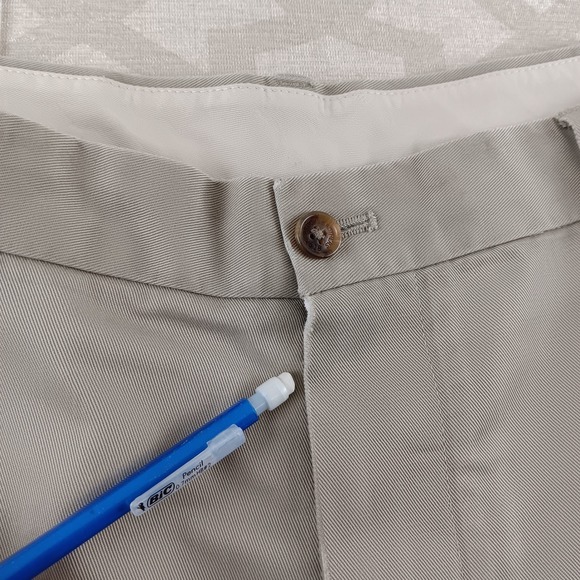 Brooks Brothers 346 Advantage Shorts Khaki Cotton Men's Size 38 - Picture 8 of 10